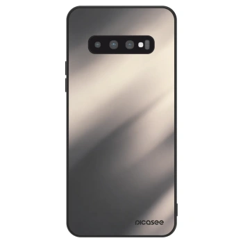 Szilikon tok erre a típusra Samsung Galaxy S10 G973 - Smoky Beige