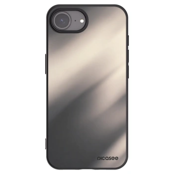 Picasee fekete szilikon tok az alábbi mobiltelefonokra Apple iPhone 16e - Smoky Beige