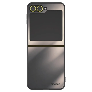 Szilikon tok erre a típusra Samsung Galaxy Z Flip6 5G - Smoky Beige