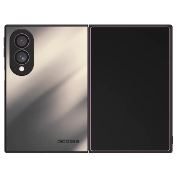Szilikon tok erre a típusra Samsung Galaxy Z Fold8 5G - Smoky Beige