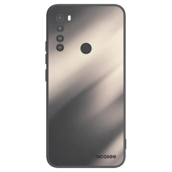 Picasee fekete szilikon tok az alábbi mobiltelefonokra Xiaomi Redmi Note 8 - Smoky Beige