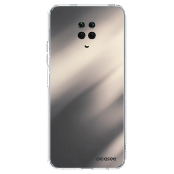 Picasee átlátszó szilikon tok az alábbi mobiltelefonokra Xiaomi Redmi Note 9S - Smoky Beige