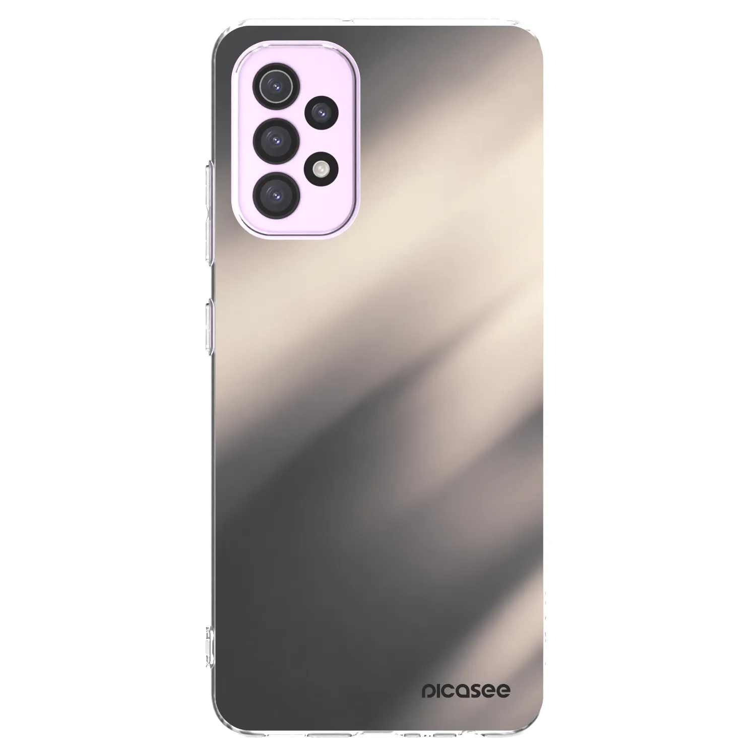 Picasee átlátszó szilikon tok az alábbi mobiltelefonokra Samsung Galaxy A32 5G A326B - Smoky Beige