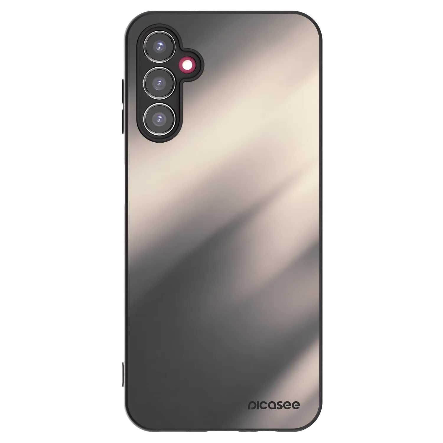 Picasee fekete szilikon tok az alábbi mobiltelefonokra Samsung Galaxy A14 4G A145R - Smoky Beige