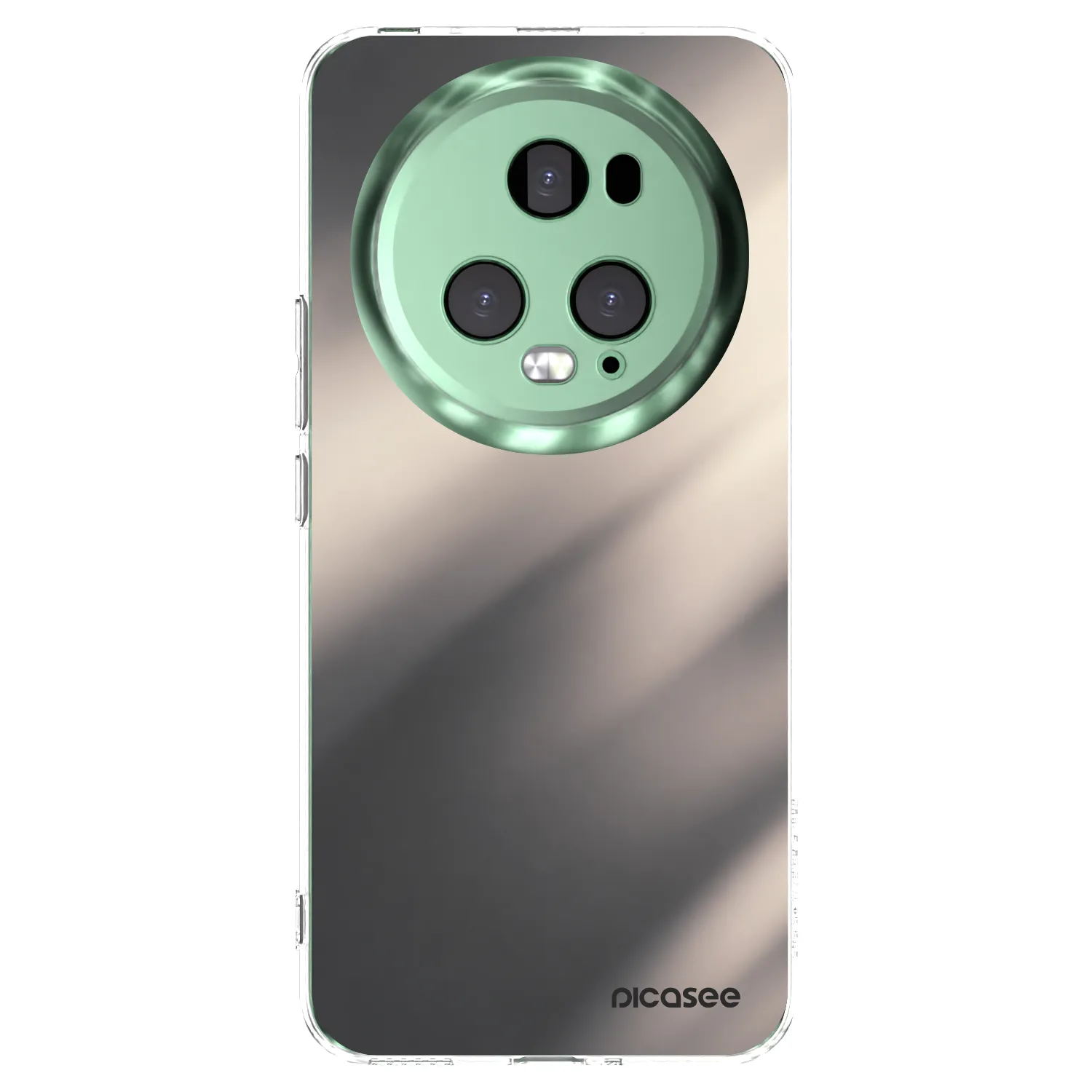 Picasee átlátszó szilikon tok az alábbi mobiltelefonokra Honor Magic5 Pro - Smoky Beige