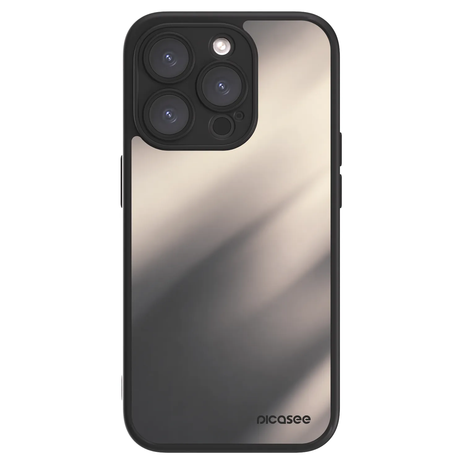 Picasee ULTIMATE CASE Apple iPhone 15 Pro - készülékre - Smoky Beige