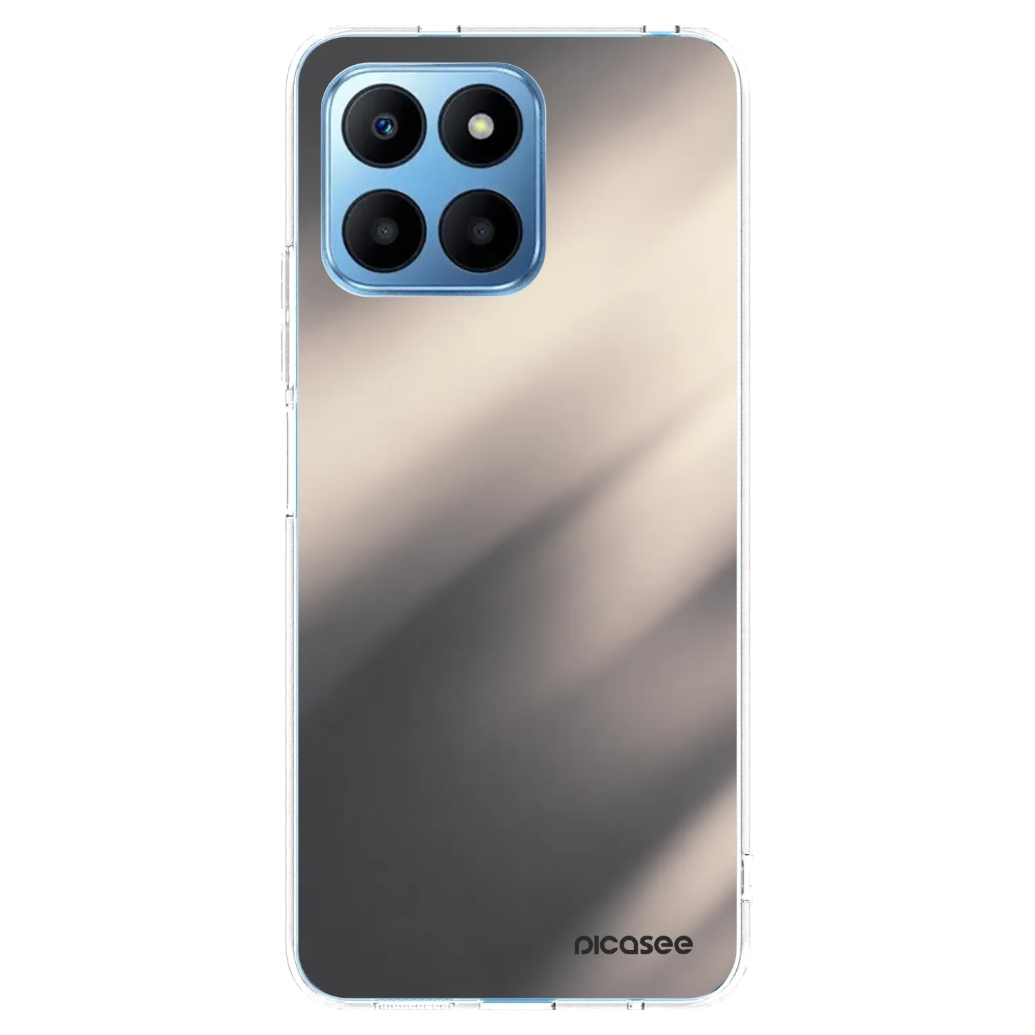 Picasee átlátszó szilikon tok az alábbi mobiltelefonokra Honor 70 Lite - Smoky Beige
