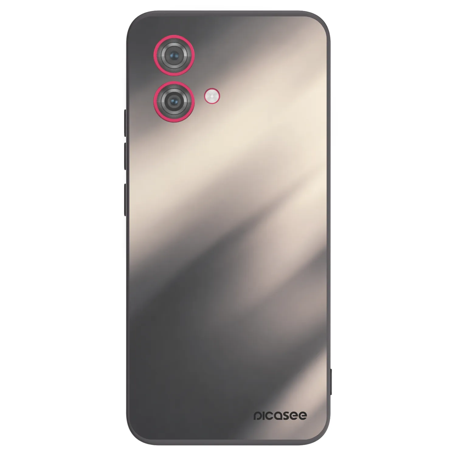 Picasee fekete szilikon tok az alábbi mobiltelefonokra Motorola Moto G84 5G - Smoky Beige