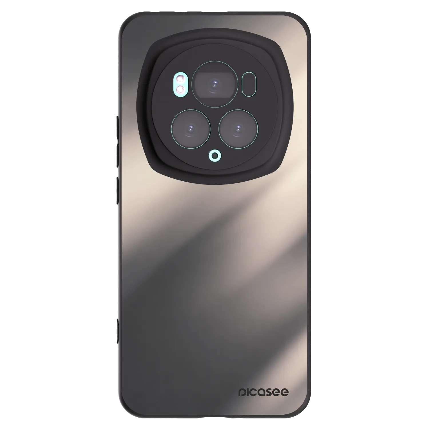 Picasee fekete szilikon tok az alábbi mobiltelefonokra Honor Magic6 Pro - Smoky Beige
