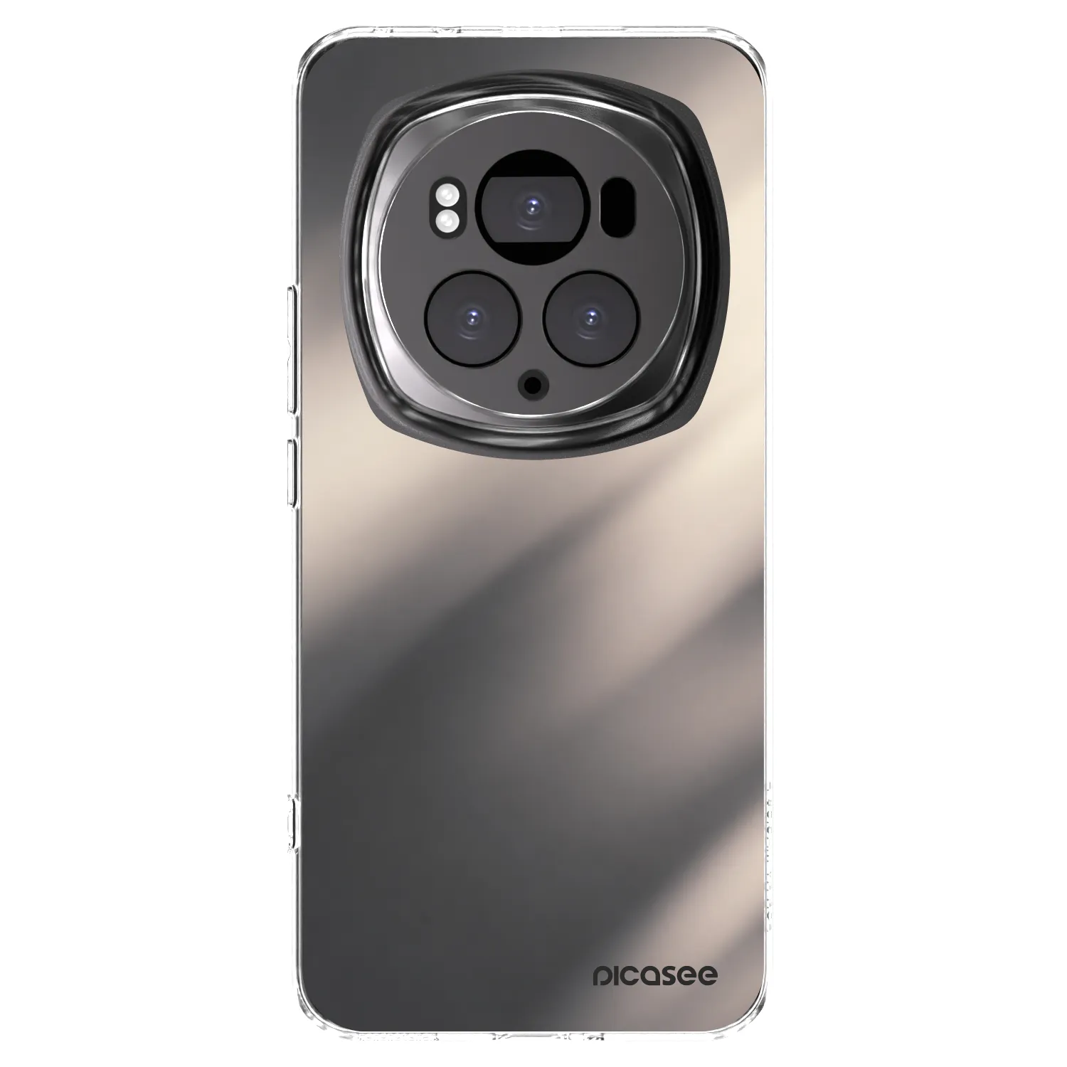 Picasee átlátszó szilikon tok az alábbi mobiltelefonokra Honor Magic6 Pro - Smoky Beige