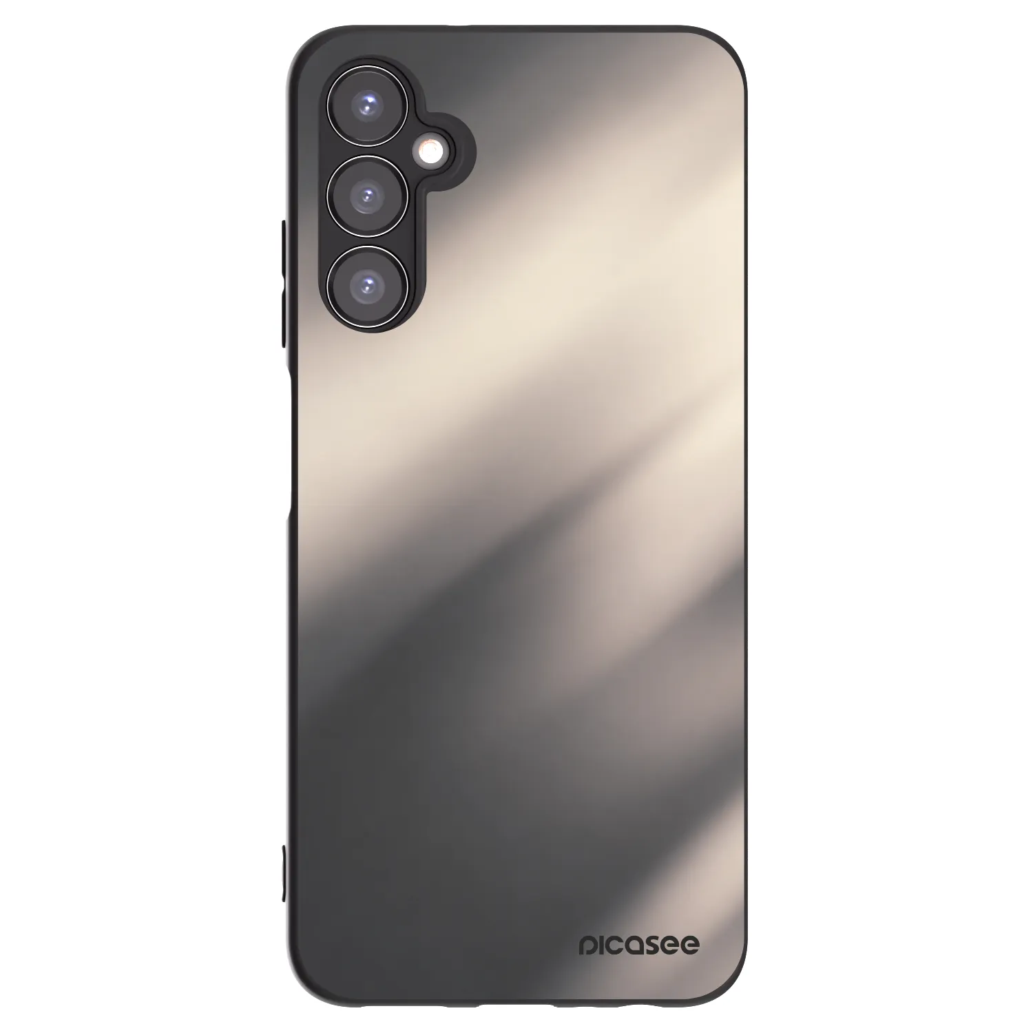 Picasee fekete szilikon tok az alábbi mobiltelefonokra Samsung Galaxy A05s A057G - Smoky Beige