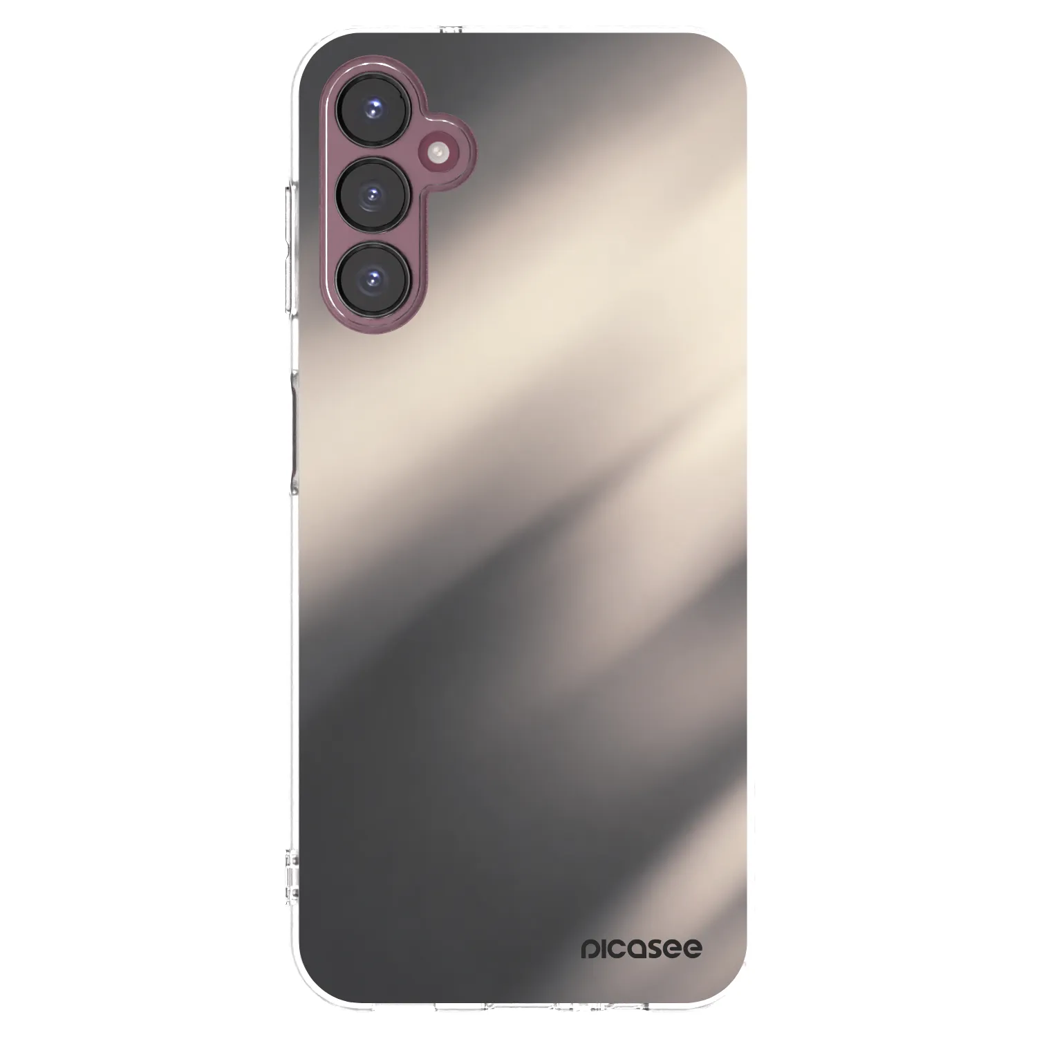 Picasee átlátszó szilikon tok az alábbi mobiltelefonokra Samsung Galaxy A05s A057G - Smoky Beige