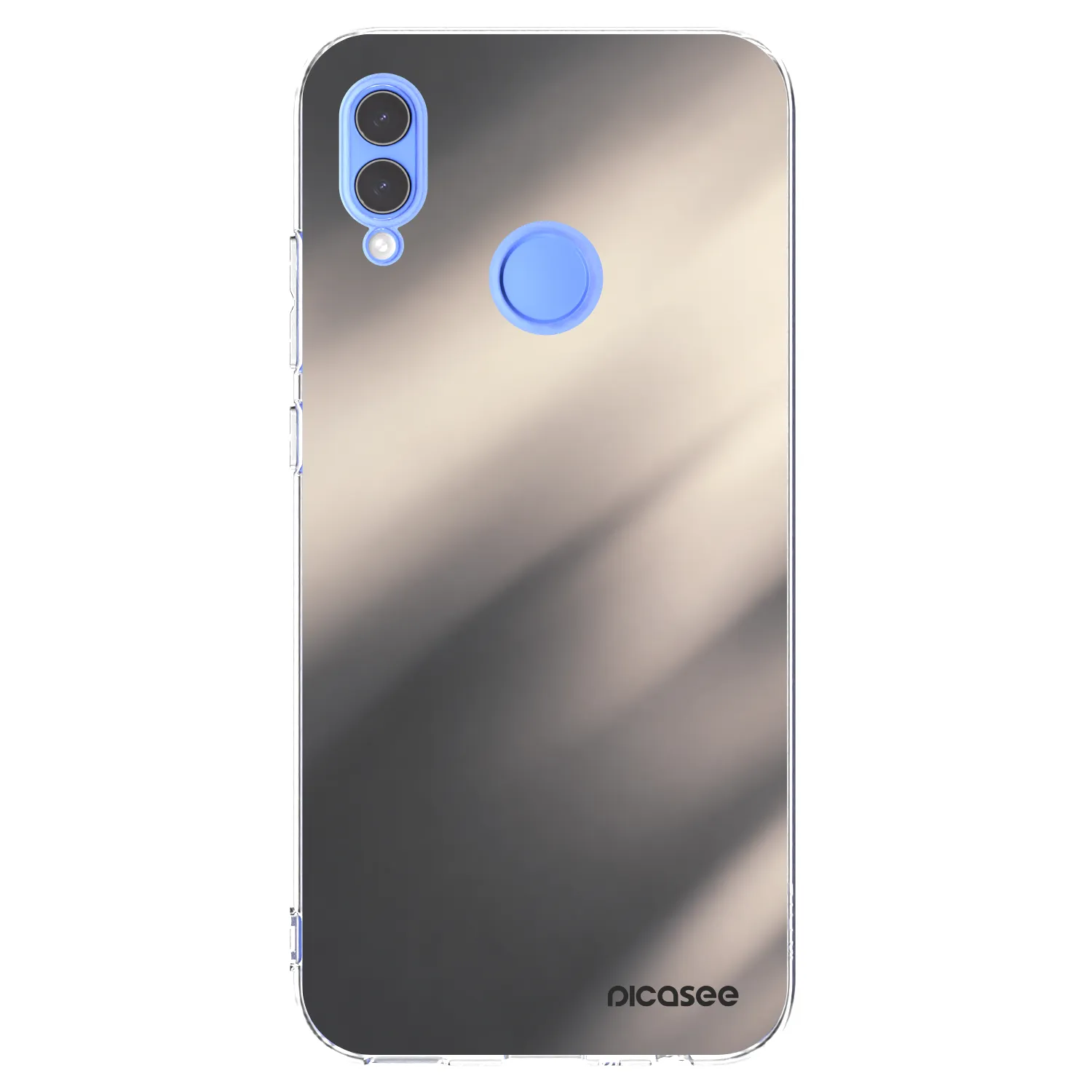 Picasee átlátszó szilikon tok az alábbi mobiltelefonokra Honor 10 Lite - Smoky Beige