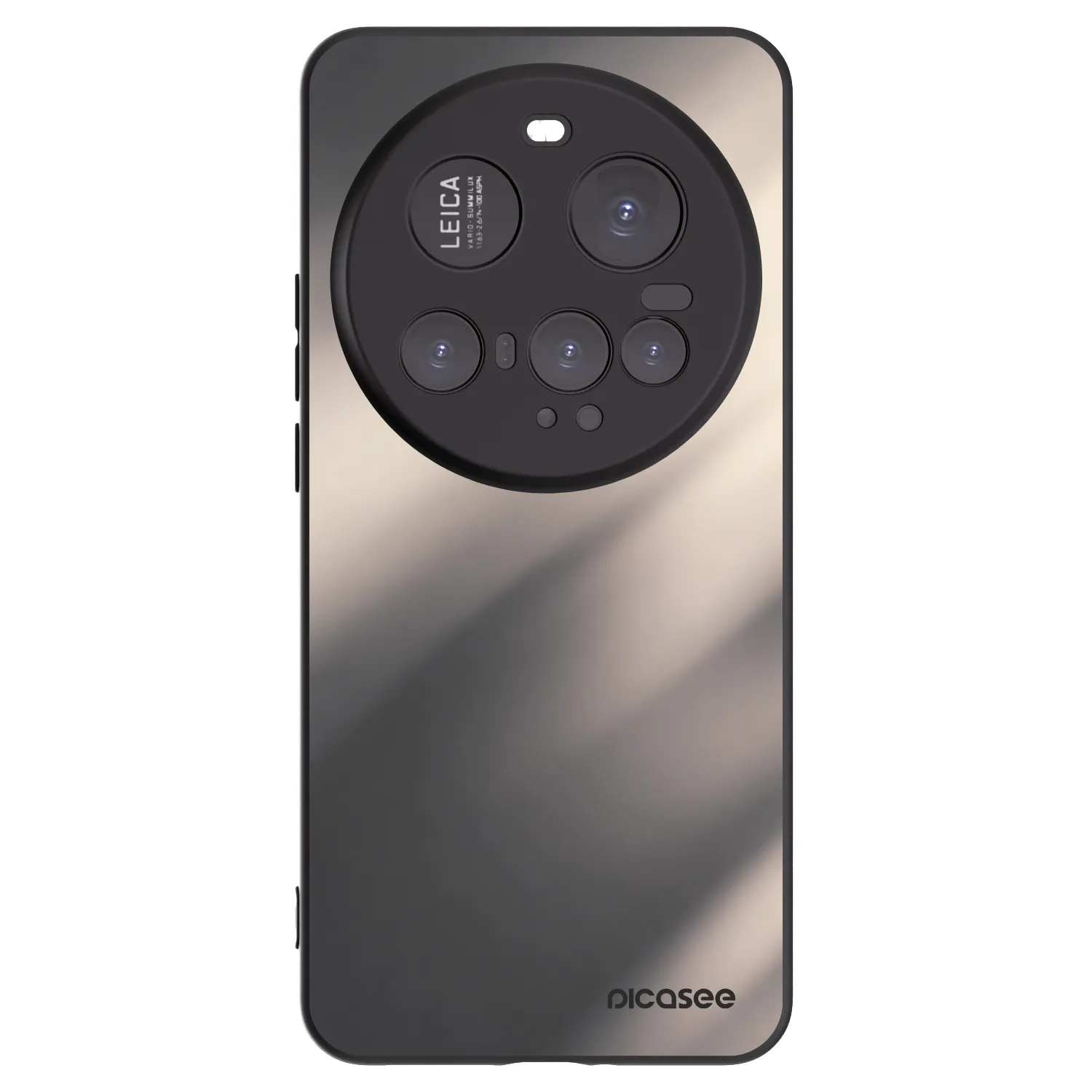 Picasee fekete szilikon tok az alábbi mobiltelefonokra Xiaomi 15 Ultra - Smoky Beige