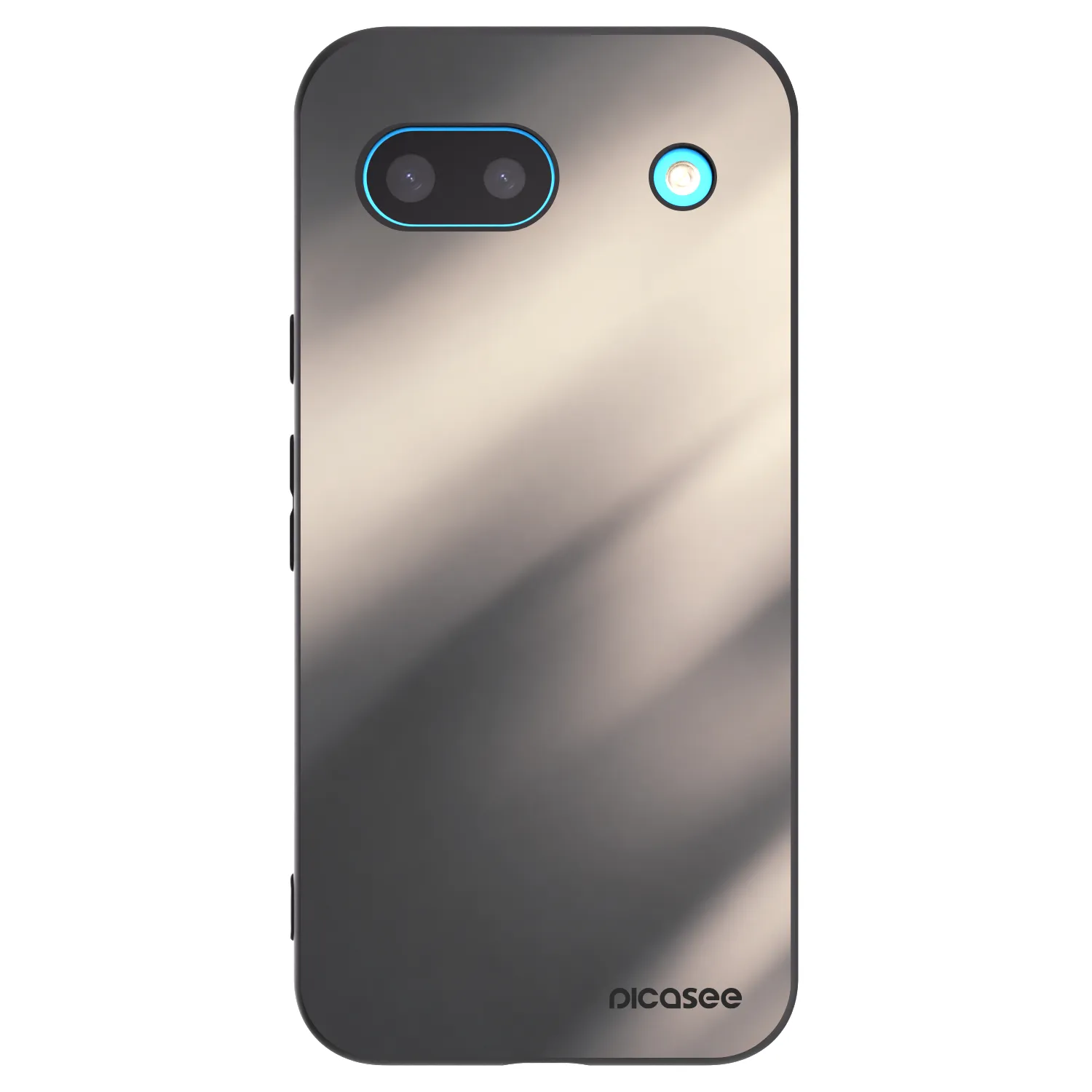 Picasee fekete szilikon tok az alábbi mobiltelefonokra Google Pixel 8 - Smoky Beige