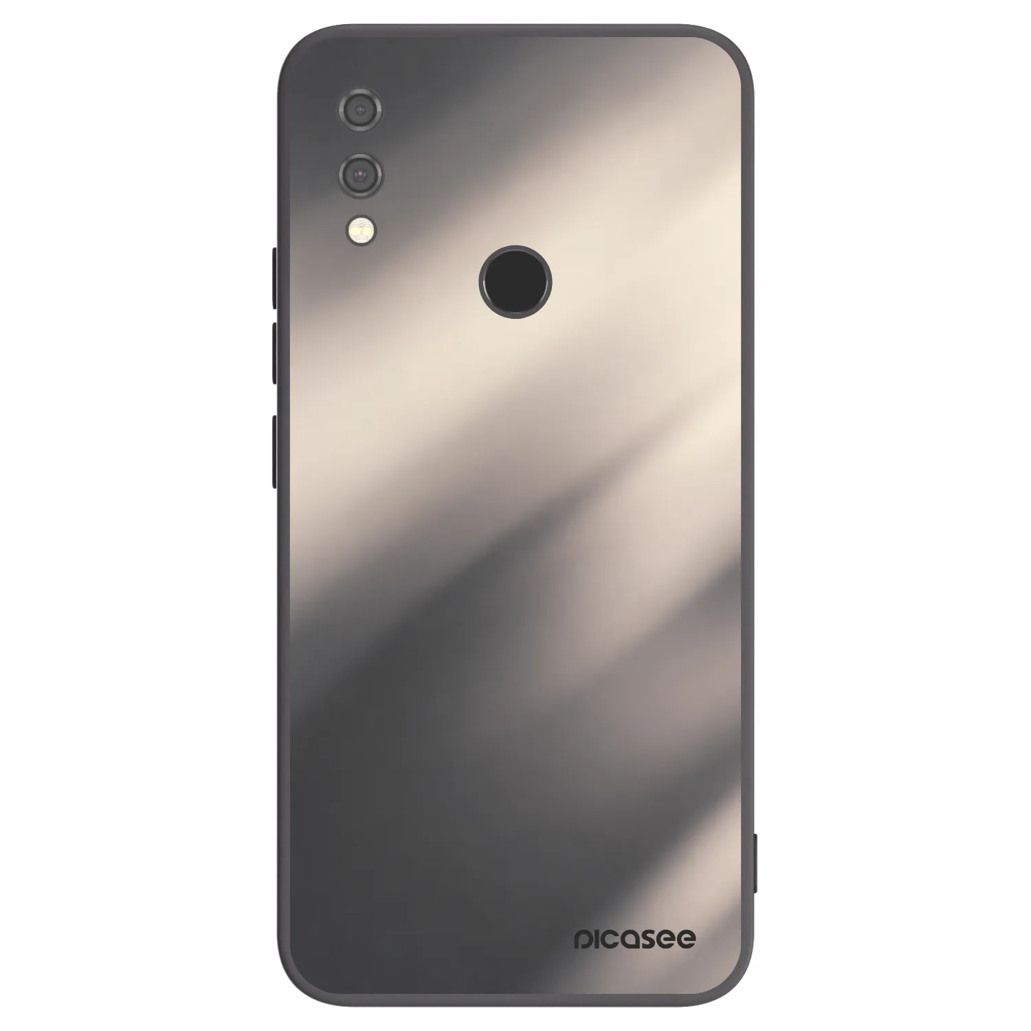 Picasee fekete szilikon tok az alábbi mobiltelefonokra Xiaomi Redmi Note 7 - Smoky Beige