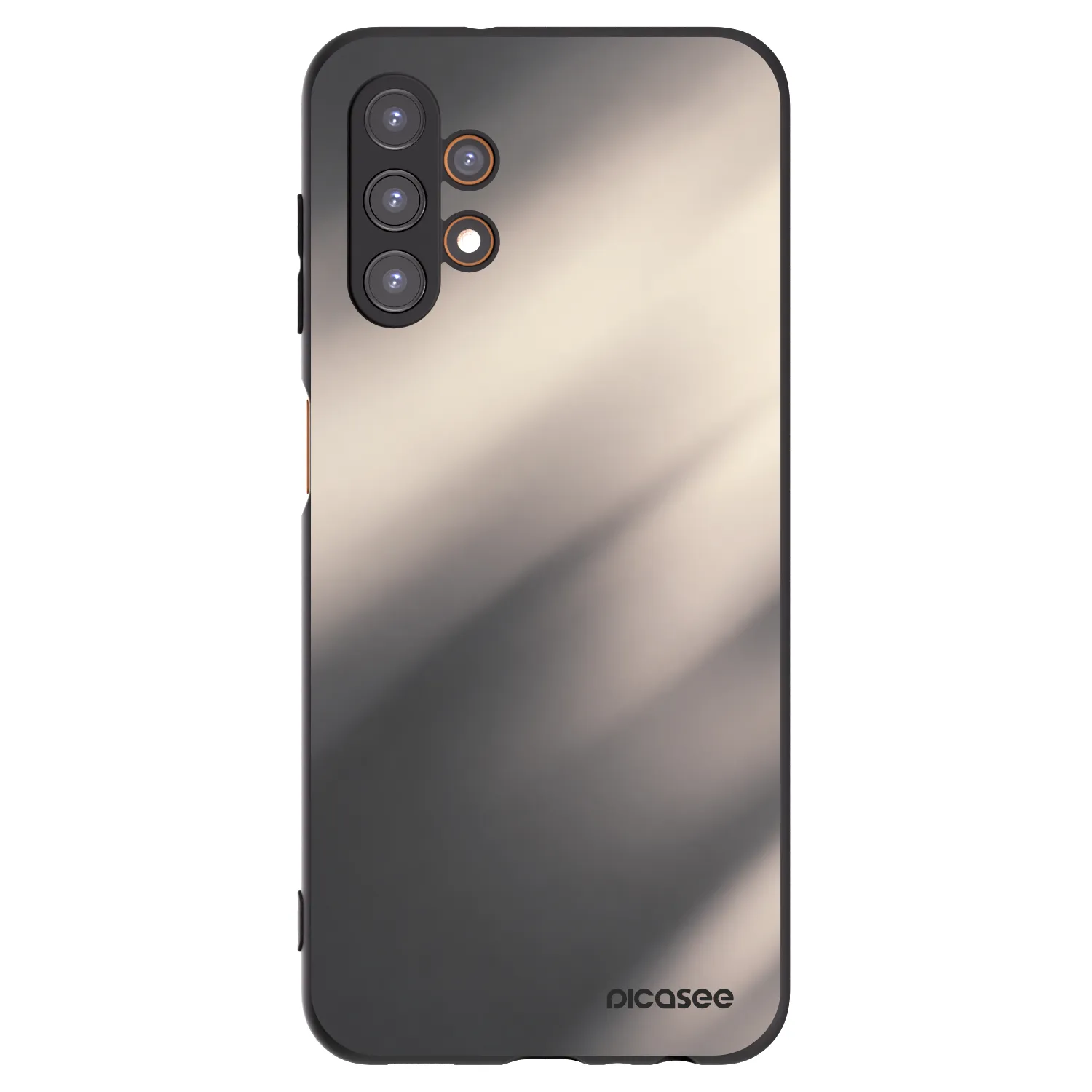 Picasee fekete szilikon tok az alábbi mobiltelefonokra Samsung Galaxy A13 5G - Smoky Beige