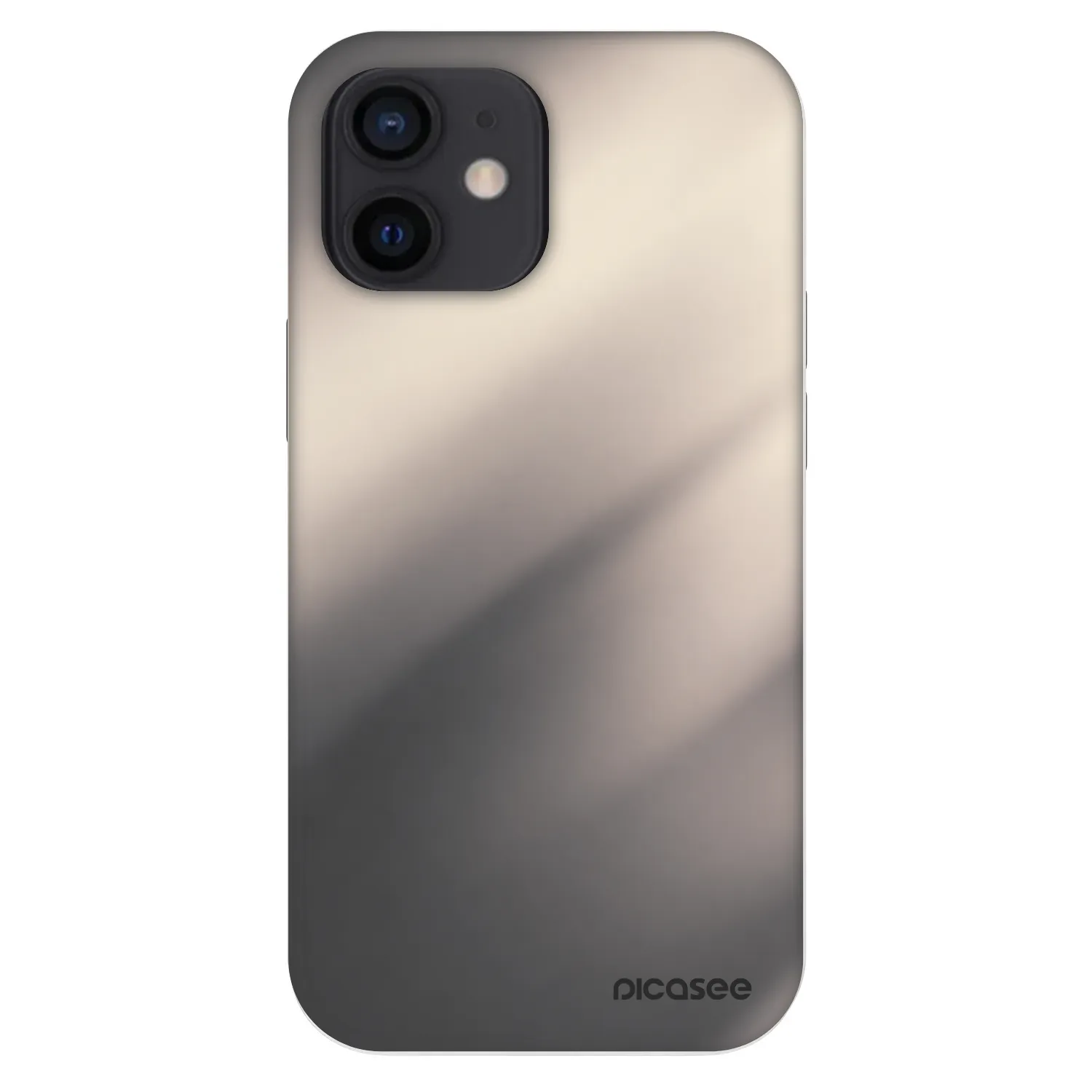 Picasee Fashion Case Apple iPhone 12 mini - Smoky Beige