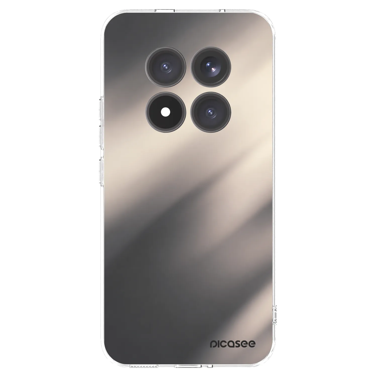 Picasee átlátszó szilikon tok az alábbi mobiltelefonokra Xiaomi Redmi Note 15 Pro+ - Smoky Beige