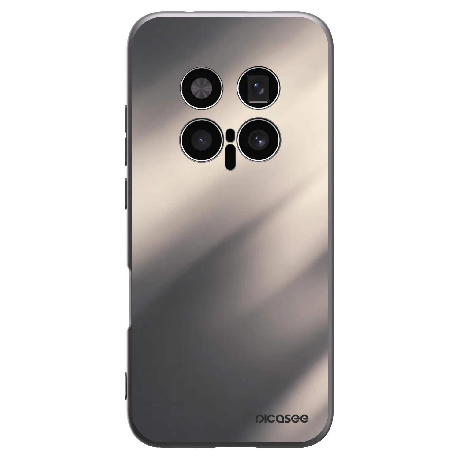 Picasee fekete szilikon tok az alábbi mobiltelefonokra Honor Magic8 Pro 5G - Smoky Beige
