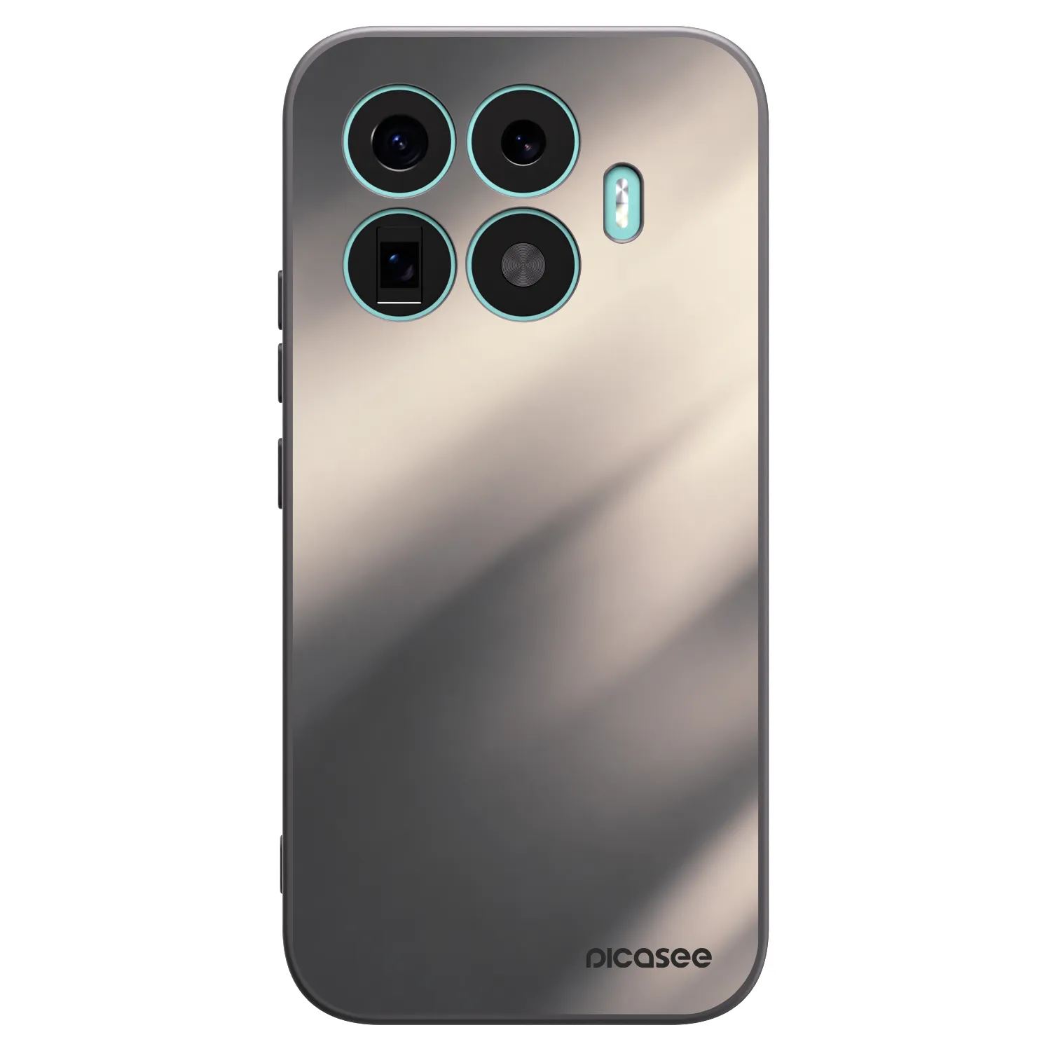 Picasee fekete szilikon tok az alábbi mobiltelefonokra Xiaomi 17T - Smoky Beige