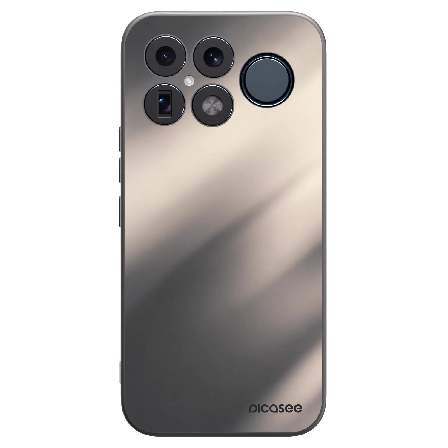 Picasee fekete szilikon tok az alábbi mobiltelefonokra Xiaomi Poco F8 Ultra - Smoky Beige