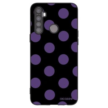 Picasee fekete szilikon tok az alábbi mobiltelefonokra Realme 6i - Big flickers