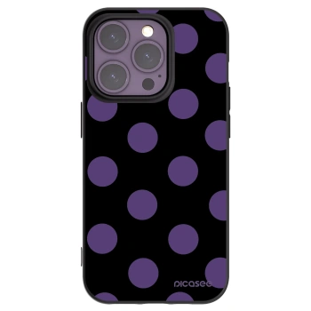 Picasee fekete szilikon tok az alábbi mobiltelefonokra Apple iPhone 14 Pro - Big flickers