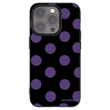 Picasee fekete szilikon tok az alábbi mobiltelefonokra Apple iPhone 15 Pro - Big flickers