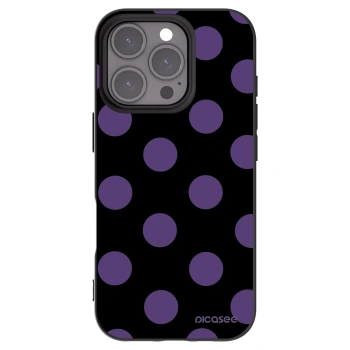 Picasee fekete szilikon tok az alábbi mobiltelefonokra Apple iPhone 16 Pro - Big flickers