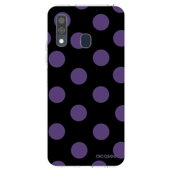Picasee átlátszó szilikon tok az alábbi mobiltelefonokra Samsung Galaxy A40 A405F - Big flickers