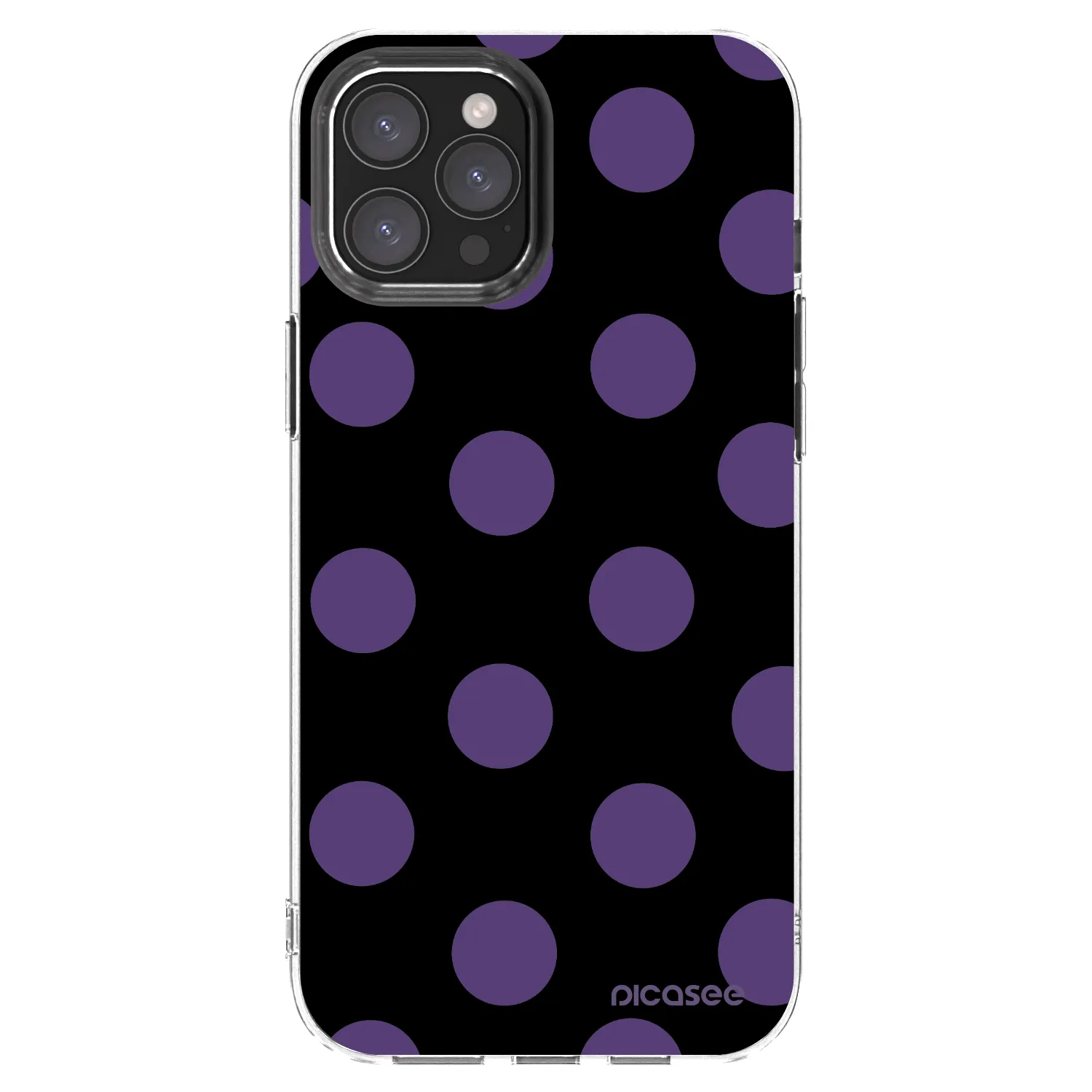 Picasee átlátszó szilikon tok az alábbi mobiltelefonokra Apple iPhone 12 Pro Max - Big flickers