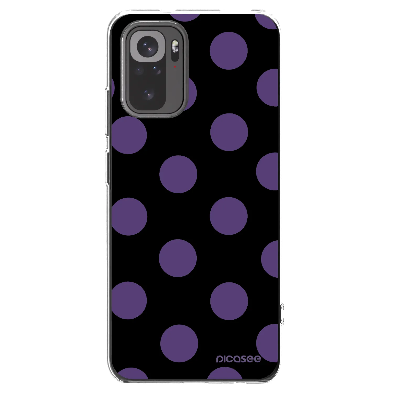 Picasee átlátszó szilikon tok az alábbi mobiltelefonokra Xiaomi Redmi Note 10 - Big flickers