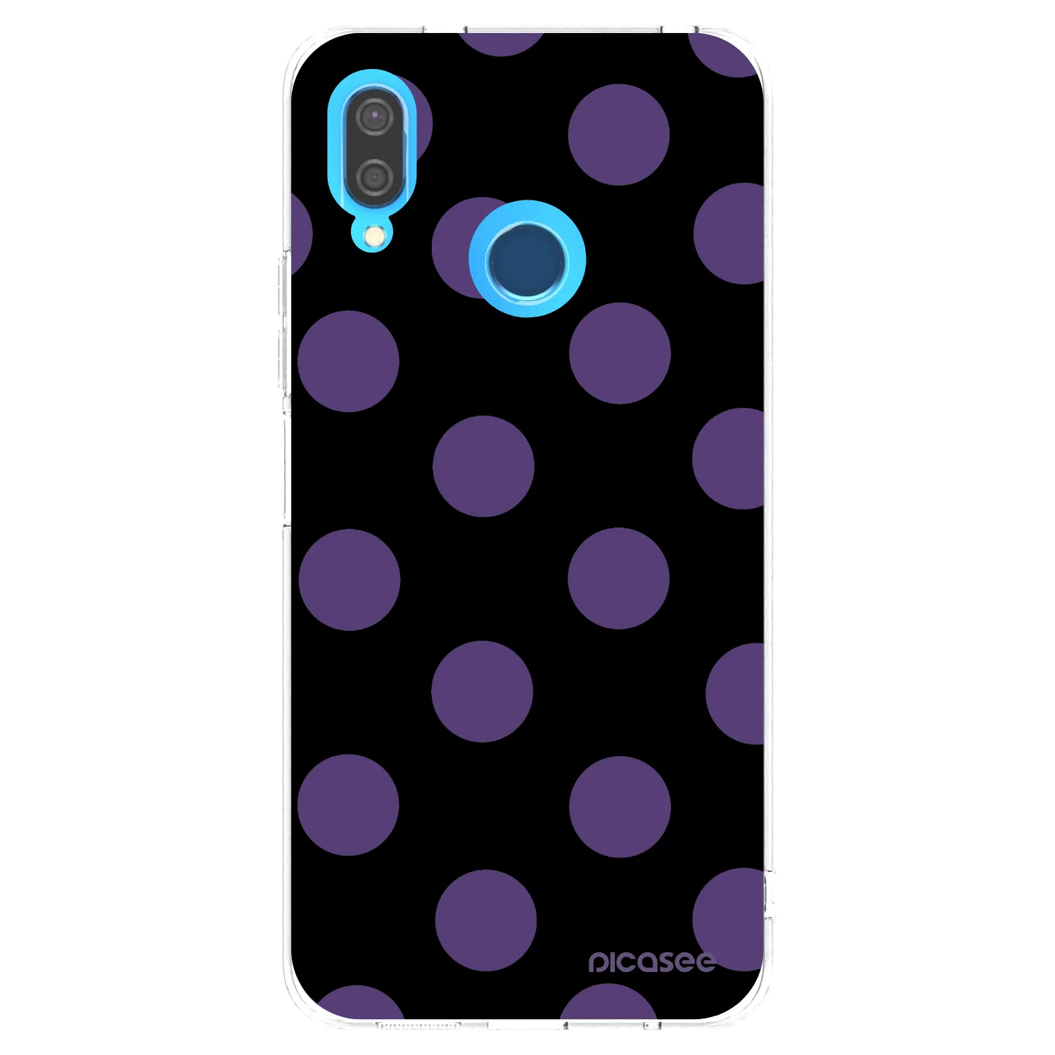 Picasee átlátszó szilikon tok az alábbi mobiltelefonokra Huawei P20 Lite - Big flickers