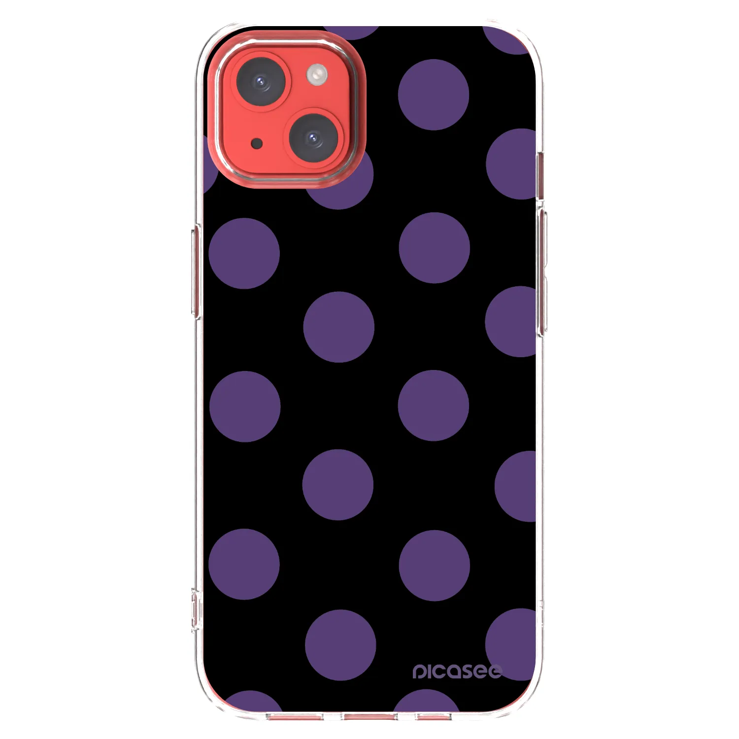 Picasee átlátszó szilikon tok az alábbi mobiltelefonokra Apple iPhone 13 - Big flickers