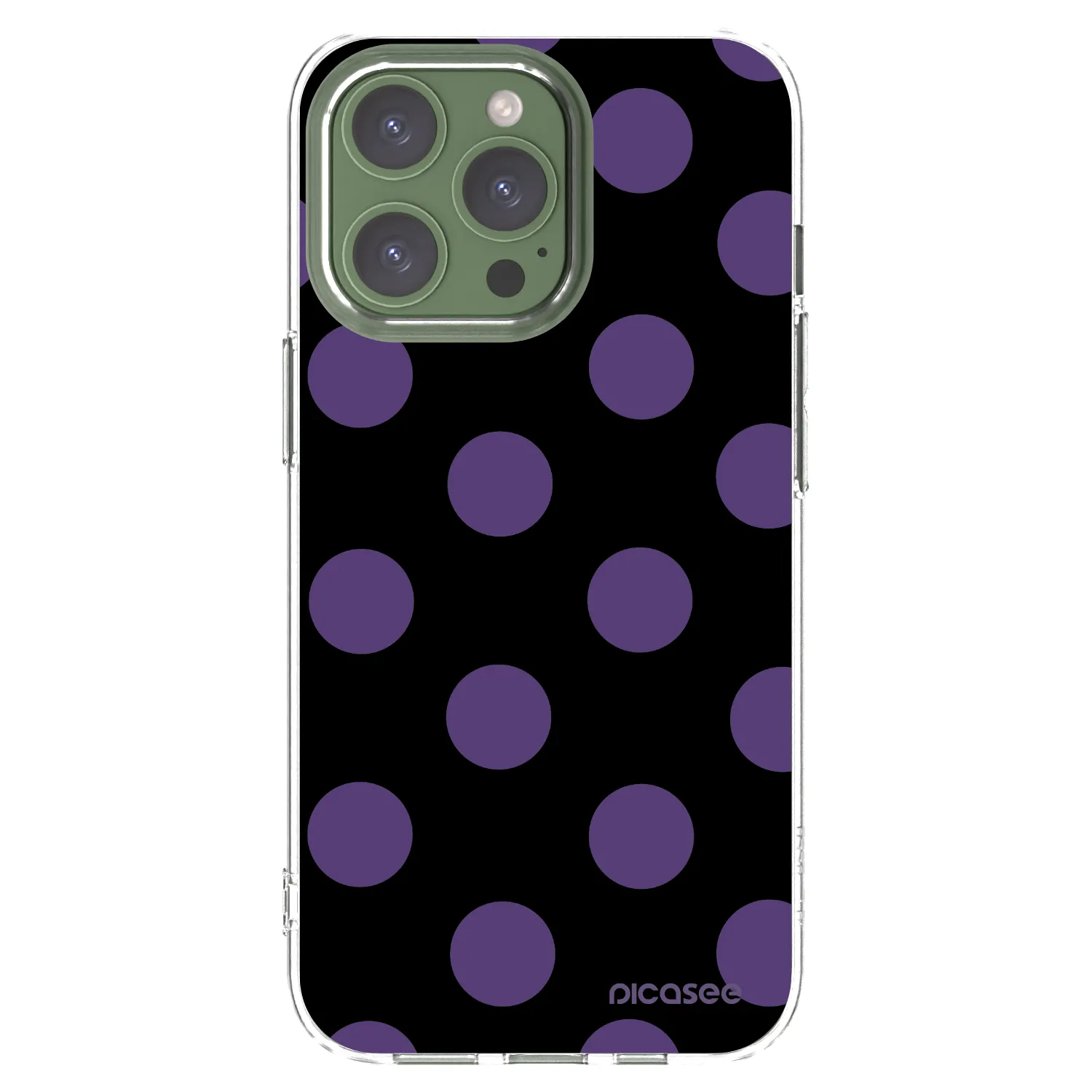Picasee átlátszó szilikon tok az alábbi mobiltelefonokra Apple iPhone 13 Pro - Big flickers
