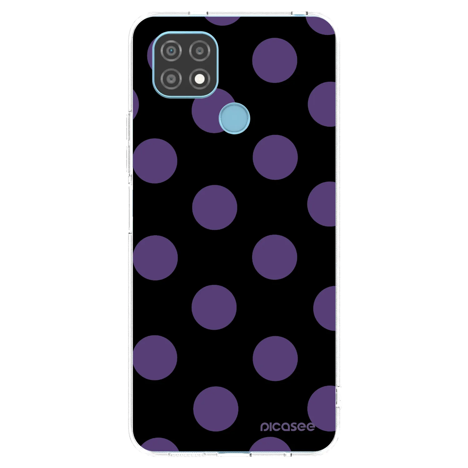 Picasee átlátszó szilikon tok az alábbi mobiltelefonokra Realme C21 - Big flickers