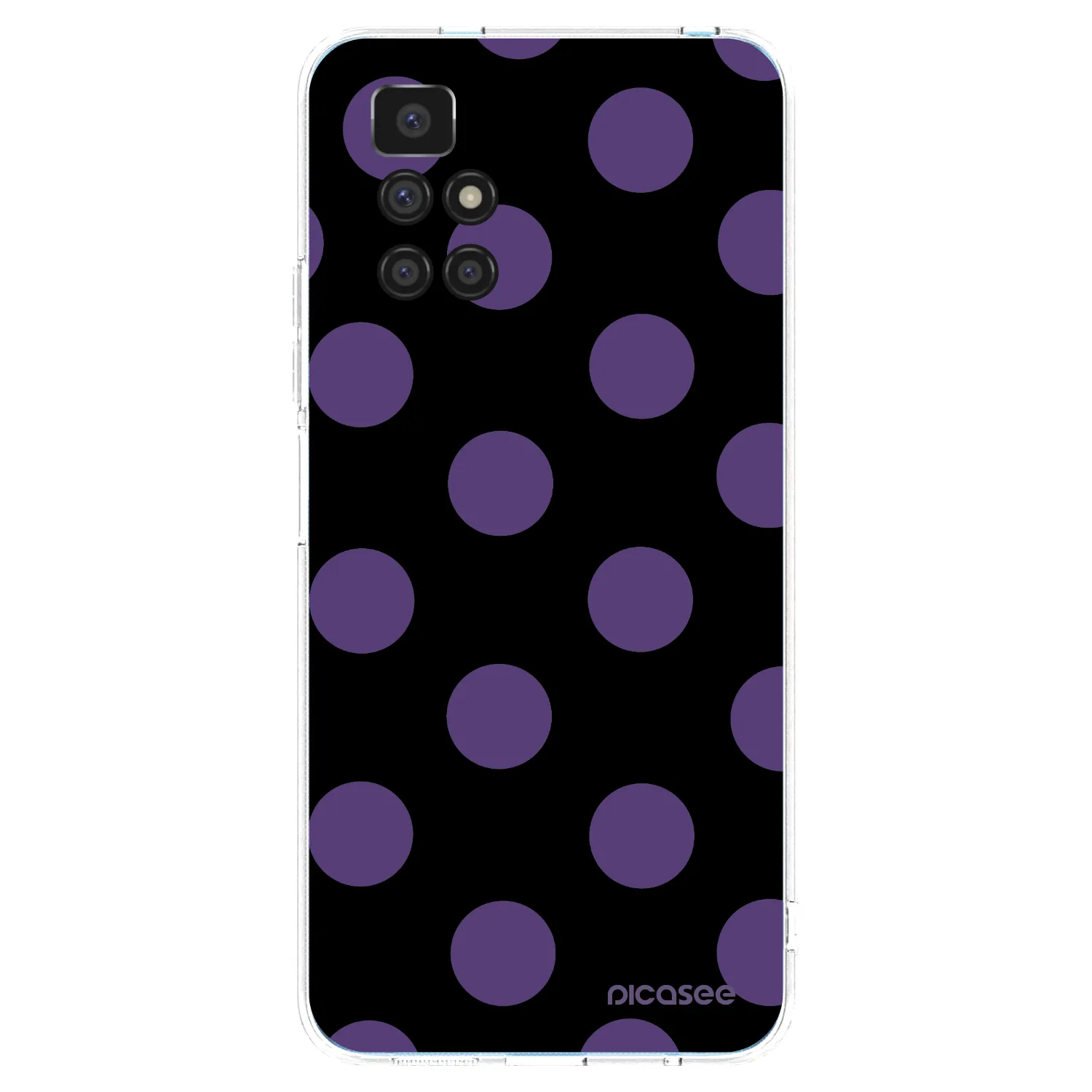Picasee átlátszó szilikon tok az alábbi mobiltelefonokra Xiaomi Redmi 10 - Big flickers