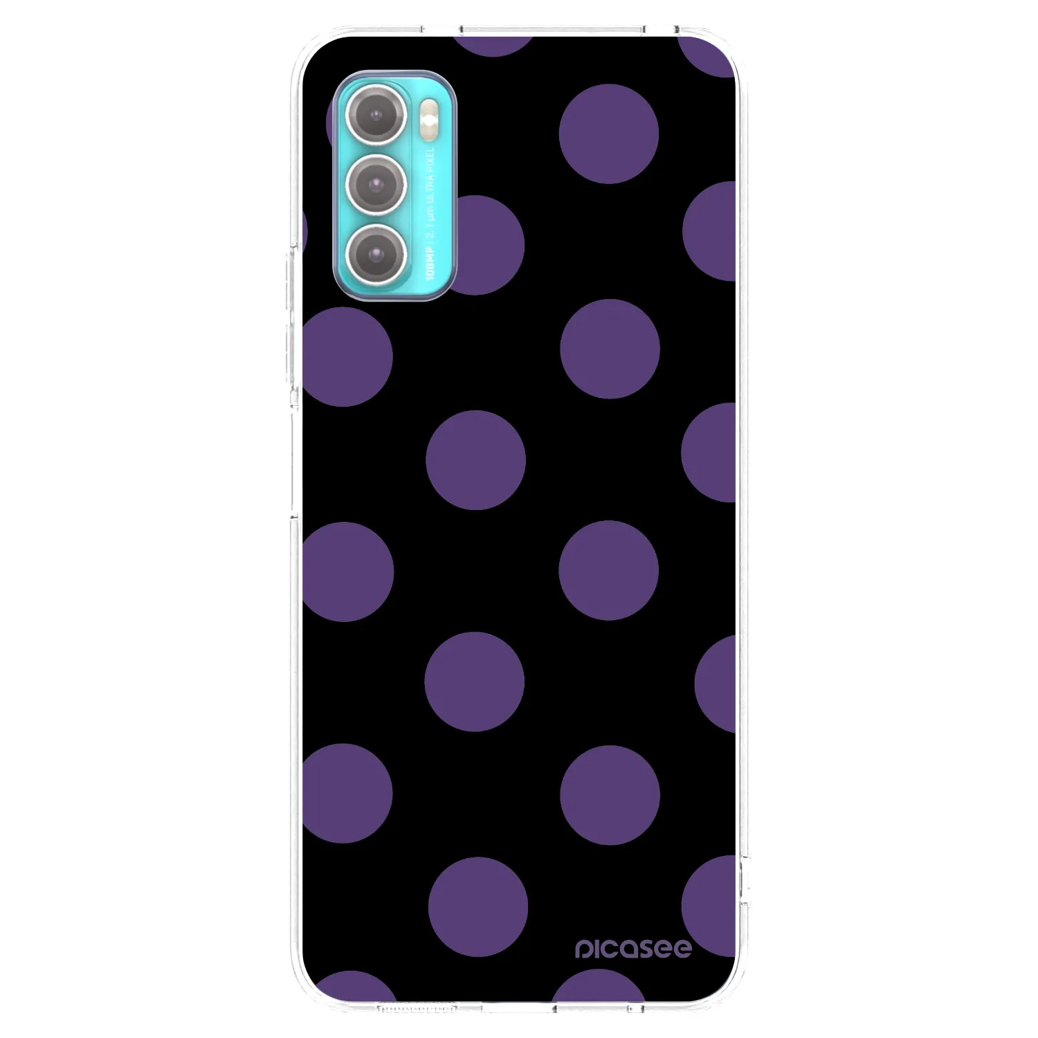 Picasee átlátszó szilikon tok az alábbi mobiltelefonokra Motorola Moto G60 - Big flickers