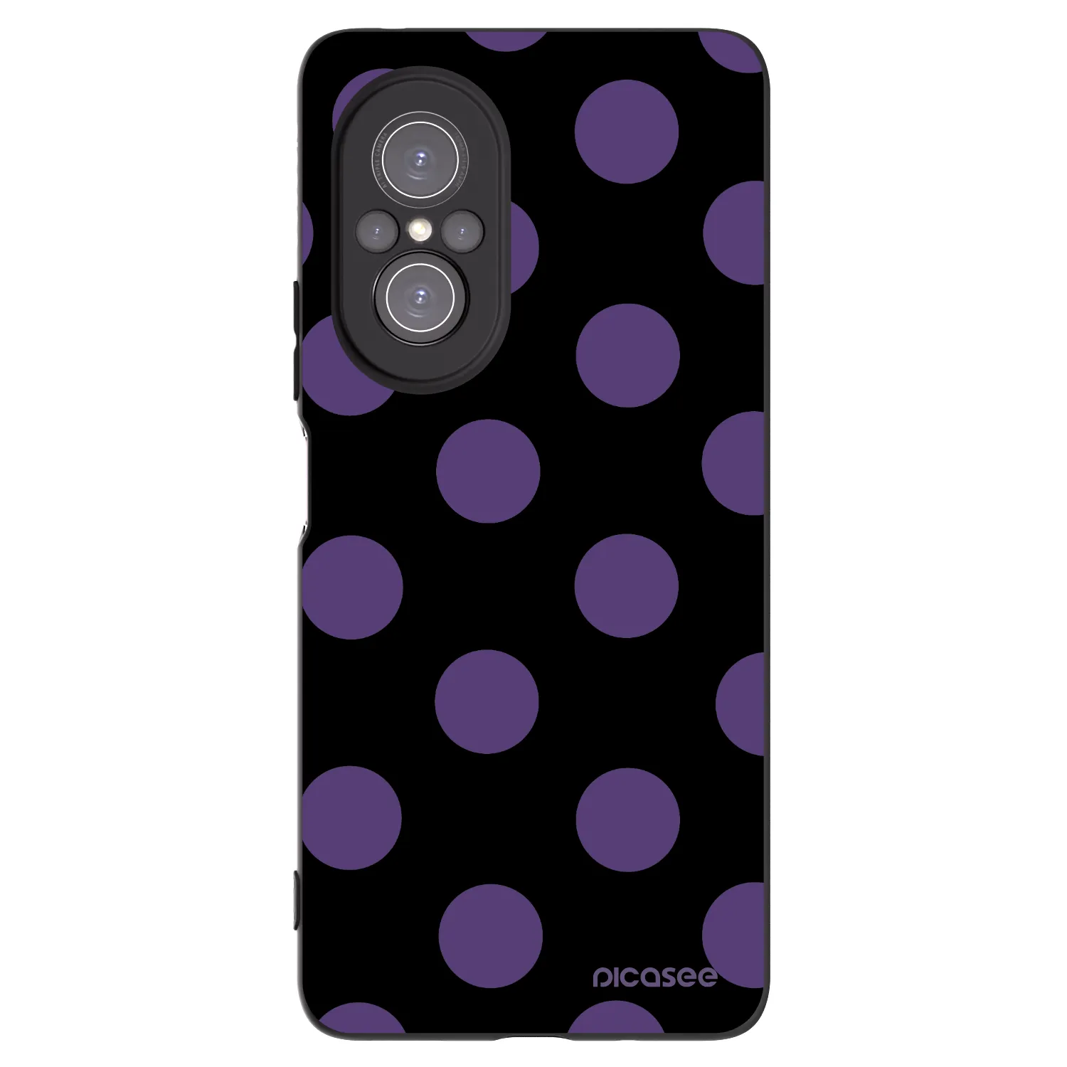 Picasee fekete szilikon tok az alábbi mobiltelefonokra Huawei Nova 9 SE - Big flickers