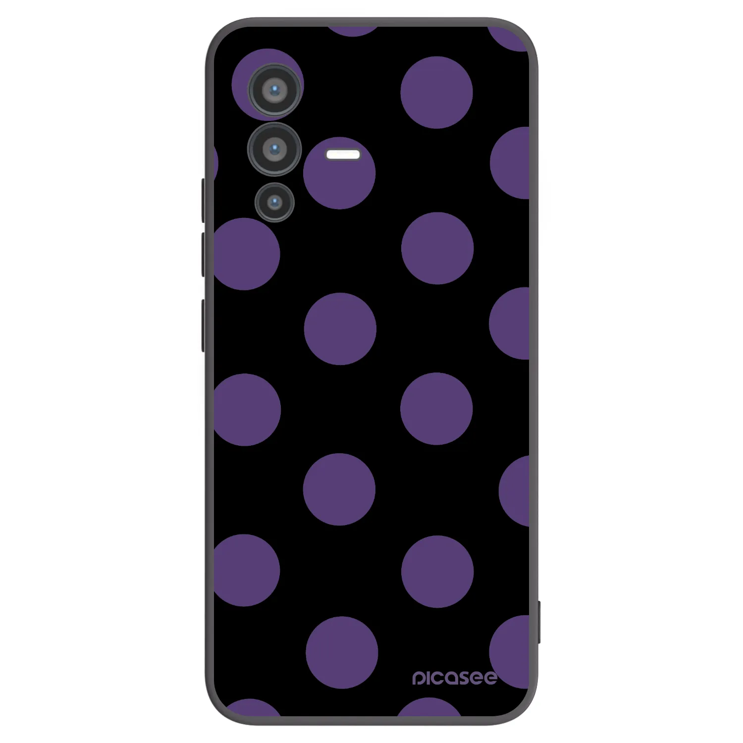 Picasee fekete szilikon tok az alábbi mobiltelefonokra Vivo V23 5G - Big flickers