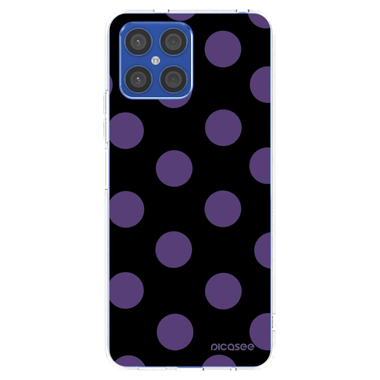 Picasee átlátszó szilikon tok az alábbi mobiltelefonokra Honor X8 4G - Big flickers