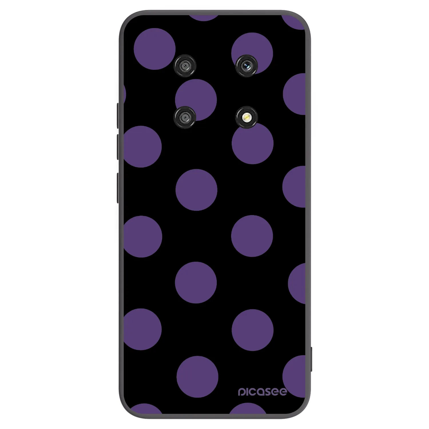Picasee fekete szilikon tok az alábbi mobiltelefonokra Honor Magic4 Lite 5G - Big flickers