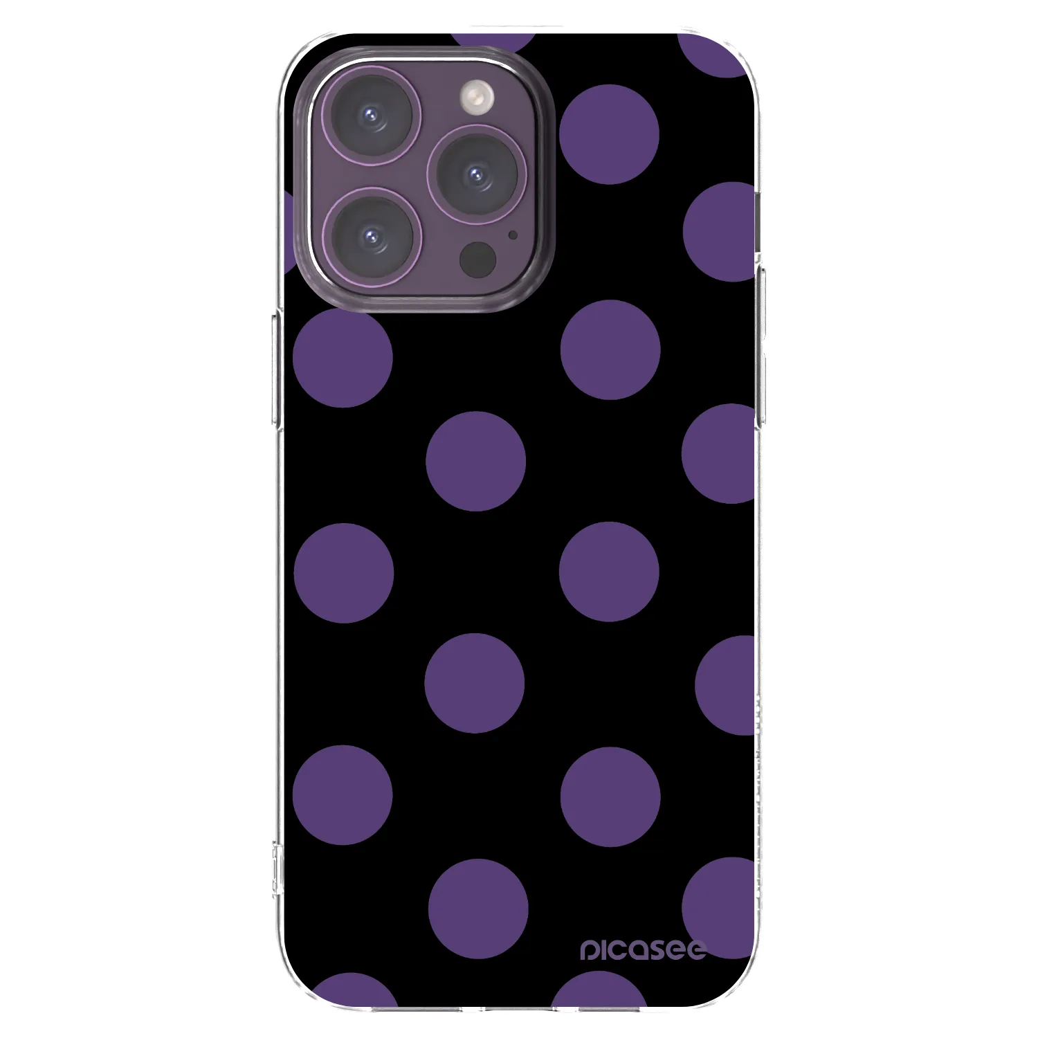 Picasee átlátszó szilikon tok az alábbi mobiltelefonokra Apple iPhone 14 Pro Max - Big flickers