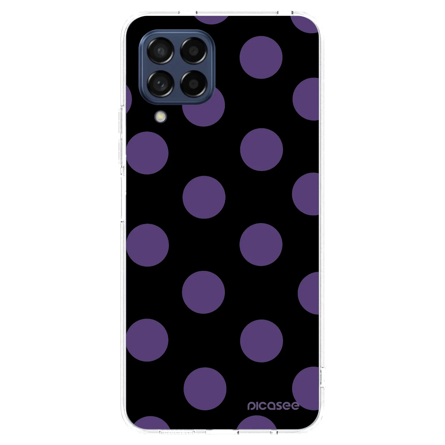 Picasee átlátszó szilikon tok az alábbi mobiltelefonokra Samsung Galaxy M53 5G - Big flickers