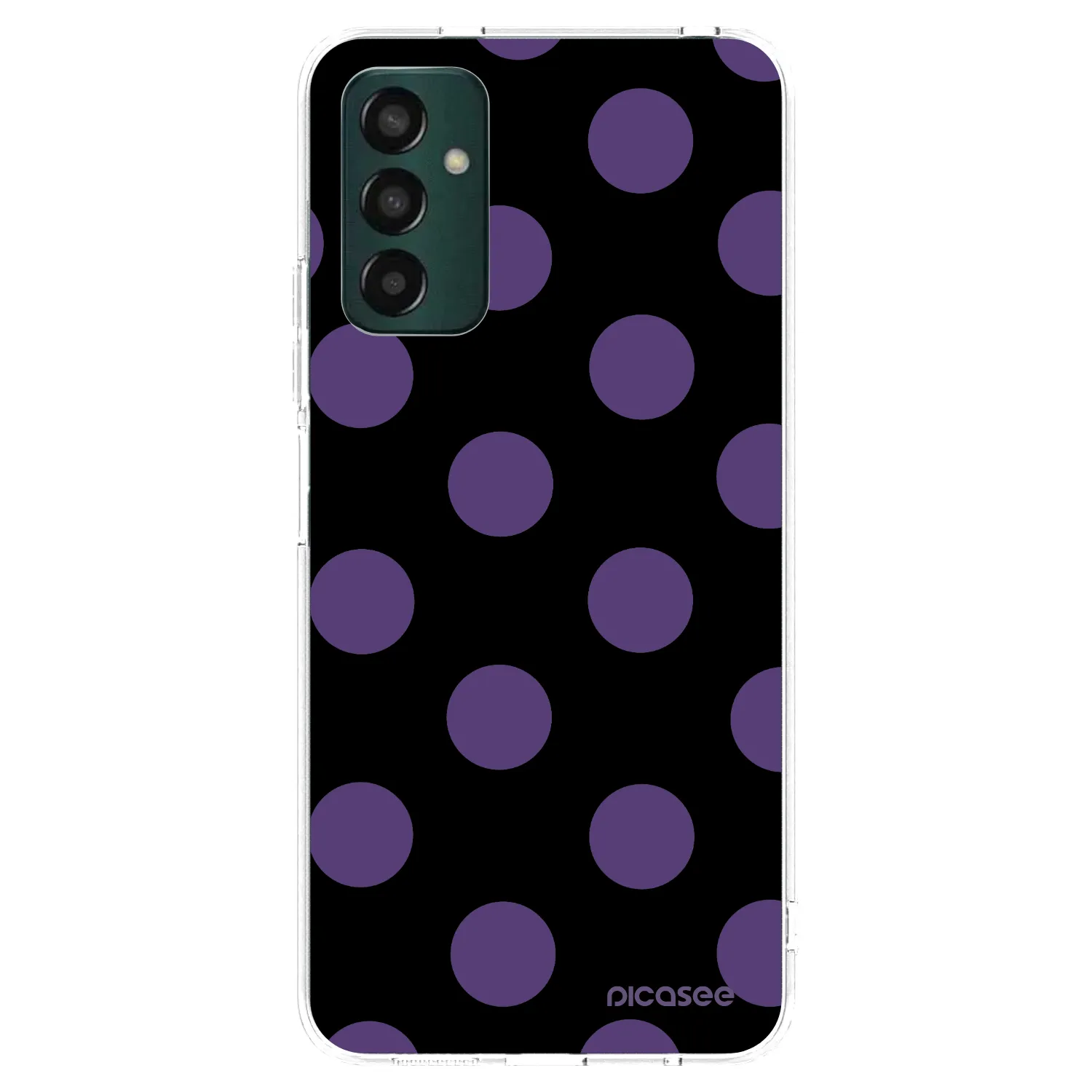 Picasee átlátszó szilikon tok az alábbi mobiltelefonokra Samsung Galaxy M13 M135F - Big flickers