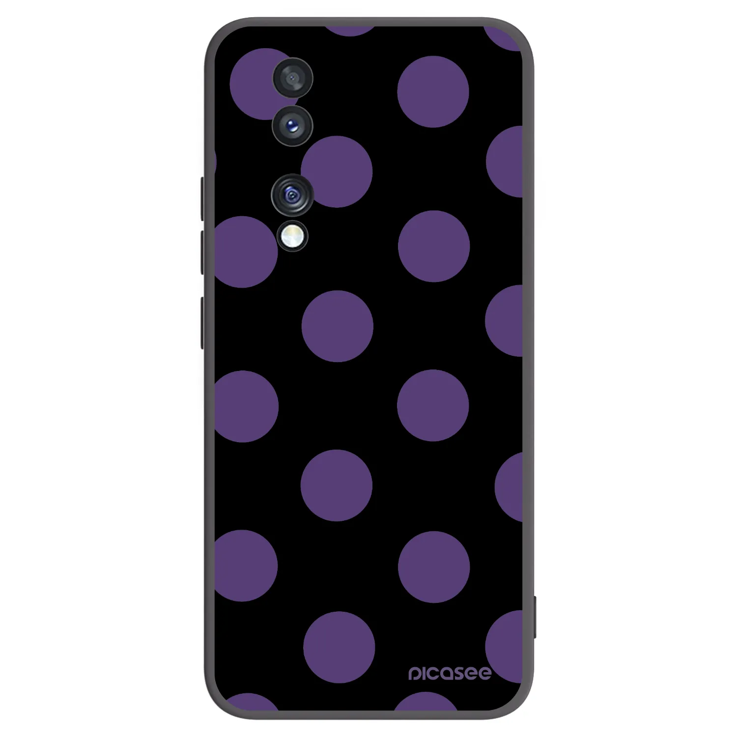 Picasee fekete szilikon tok az alábbi mobiltelefonokra Honor 70 - Big flickers