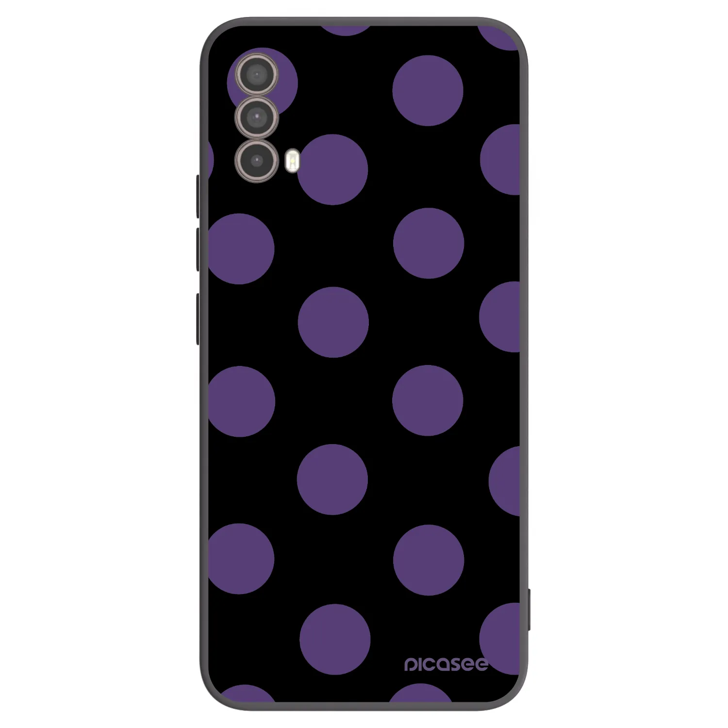 Picasee fekete szilikon tok az alábbi mobiltelefonokra Motorola Moto E40 - Big flickers