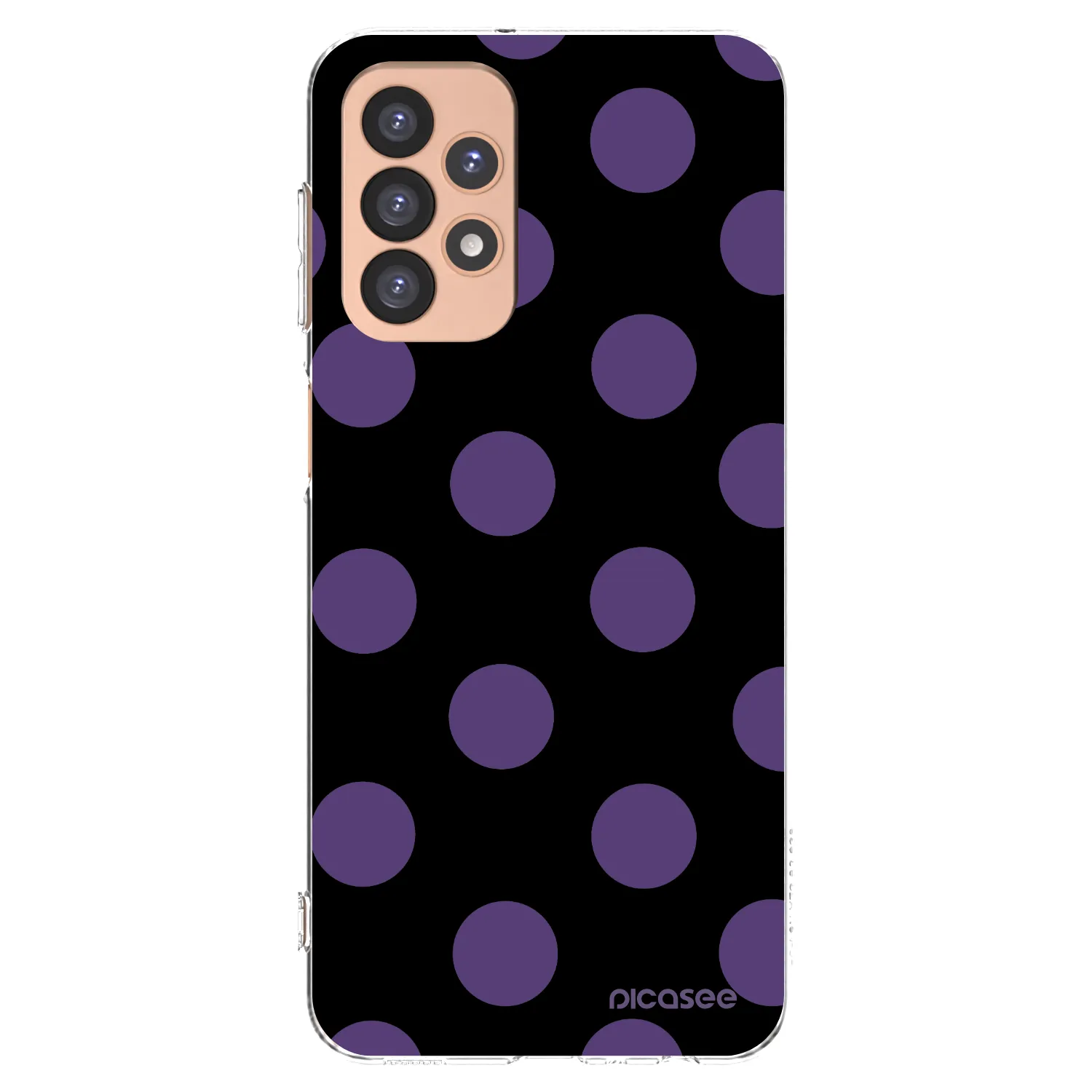 Picasee átlátszó szilikon tok az alábbi mobiltelefonokra Samsung Galaxy A23 A236B 5G - Big flickers