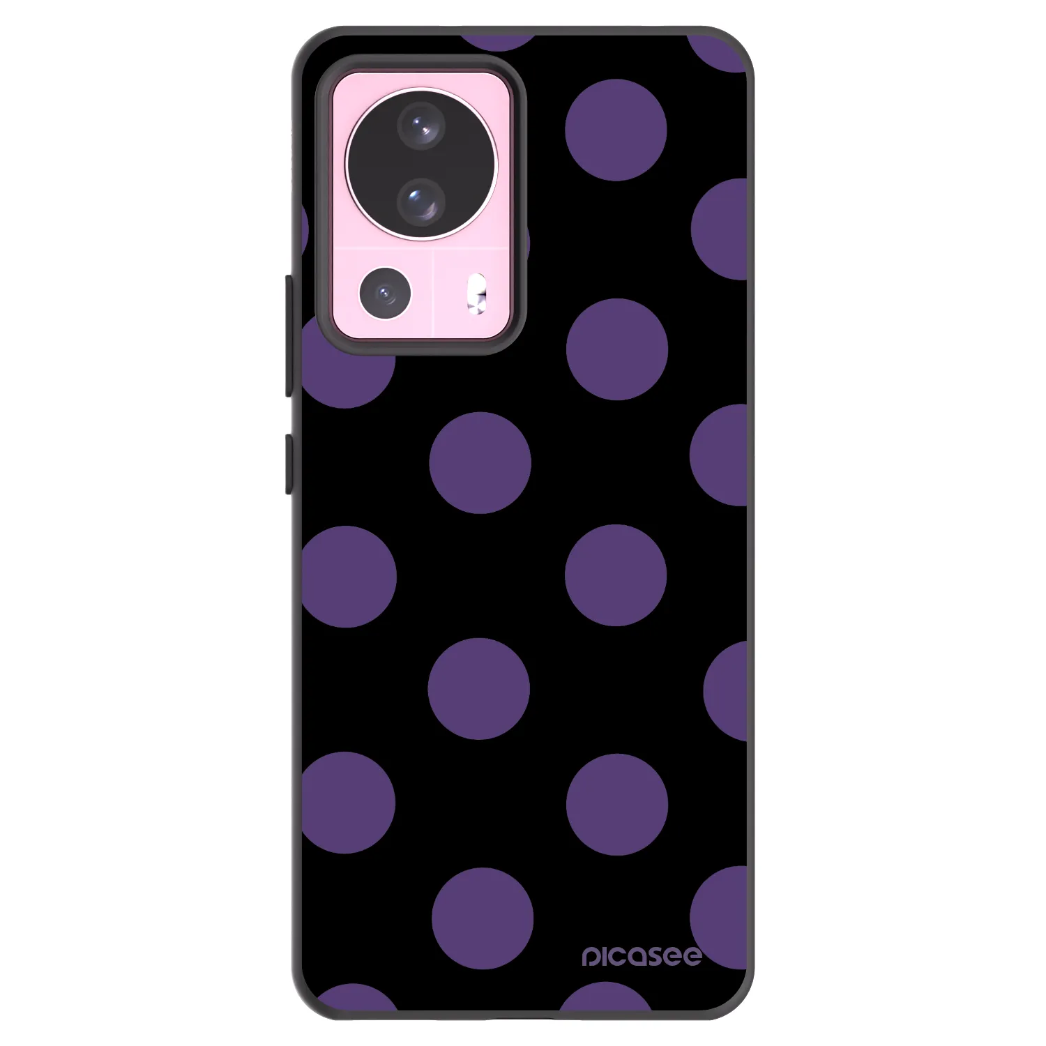 Picasee fekete szilikon tok az alábbi mobiltelefonokra Xiaomi 13 Lite - Big flickers
